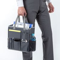 サンワサプライ テレワークミーティングバッグ BAG-TW5GY 1個（直送品）