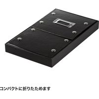 サンワサプライ 組み立て式CD BOX(ブラック) FCD-MT3BKN 1個