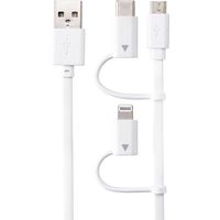 Lightningケーブル　0.8m　KB-IPLTM08KW　サンワサプライ　1本