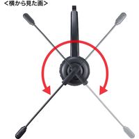 サンワサプライ Bluetoothヘッドセット(単一指向性マイク内蔵) MM-BTMH58BK 1個（直送品）