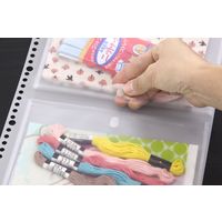 ライオン事務器 なんでもポケット A4 マチ付 30穴 NP-2M 14730 1セット(6枚:2枚×3)