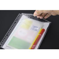 ライオン事務器 安心チャックポケット A5 AP-A5M 14788 1セット(15枚:5枚×3)