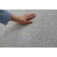 スミノエ コンシェルジュ エコロア100 防炎 ラグ ECR103 3500×4000mm グレー 1枚（直送品）