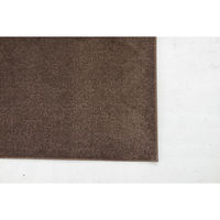 スミノエ コンシェルジュ エコロア100 防炎 ラグ ECR108 3000×3500mm ダークブラウン 1枚（直送品）