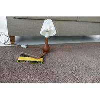 スミノエ コンシェルジュ エコロア100 防炎 ラグ ECR110 3500×4000mm ミックスブラウン 1枚（直送品）