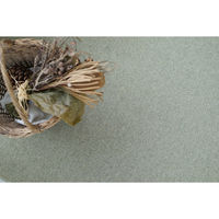 スミノエ コンシェルジュ ウールスコット プレーン 防炎 ラグ WS108 3000×3000mm グリーン 1枚（直送品）