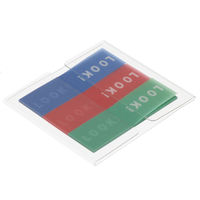 サンスター文具 付箋 ピリット!PU LOOK S2827484 1セット(5個)