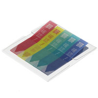 サンスター文具 スリム付箋 ピリット!PU 要確認 S2827565 1セット(5個)