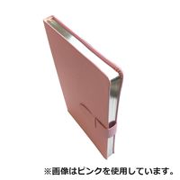 アイ・エス ベルト付ハードカバーノート Lサイズ [ダークパープル] BHN-1420DM-120 1冊（直送品）