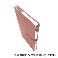 アイ・エス ベルト付ハードカバーノート Lサイズ [ライトパープル] BHN-1420LM-120 1冊（直送品）