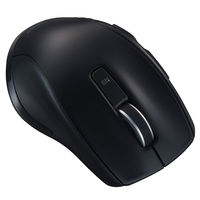 ナカバヤシ 無線静音５ボタンＢｌｕｅＬＥＤマウス MUS-RKF144BK 1個（直送品）