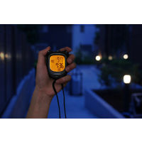 【タイマー】 ドリテック ストップウォッチ スピールL ブラック SW-123BK 1個