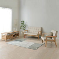 佐藤産業 ロコラ ソファ 2人掛 幅1135mm オークホワイト ROCOLOR 2P IV 1台（直送品）