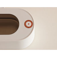 ドリテック 超音波洗浄器「ソニックスリム」ホワイト UC-505WT 1台