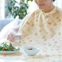 フットマーク お食事エプロン 介護用  コードストッパー 403724 1枚（直送品）