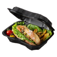 リスパック バイオデリカシェルBOX40 クロ  1セット（100枚：25枚入×4袋）