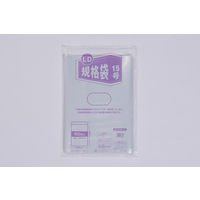伊藤忠リーテイルリンク バイオマス10％ ポリ袋(規格袋) LDPE 0.03mm厚 15号 1袋（100枚入）