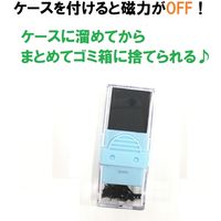 クツワ 消しゴム マ磁ケシ(ブラックカーキ) RE044KK 1セット(5個)