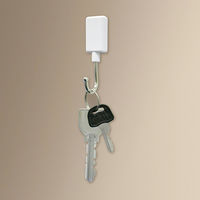 マグエックス マグネット抗菌フラットフック(S) MFH-1W 1個