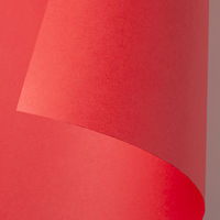 ゴークラ 色画用紙 ジャンボロールR 10m巻 赤 1巻 JR317