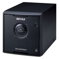 外付けHDD 8TB 4ドライブ ドライブステーション HDD HD-QL8TU3/R5J 1台 バッファロー（直送品）