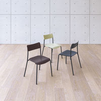 サンケイ　レセプションチェア　スタッキング式　4本脚椅子 アイボリー  1脚