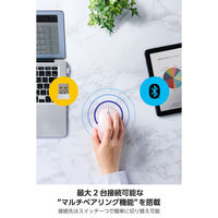 ワイヤレスマウス 静音 Bluetooth 無線(USB) 両対応 4ボタン ピンク M-MY20MBSXPN エレコム 1個（直送品）