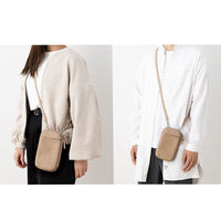 ナカバヤシ ショルダーウォレット ベージュ SMC-FC10BG 1個（直送品）