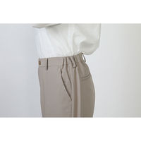 セブンユニフォーム スーパーストレッチ男女兼用テーパードパンツ後ゴム仕様 /Lサイズ ベージュ GL7025-3 1枚（直送品）