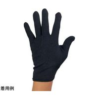 ウインセス 礼装用手袋 黒 綿 ホック付き M 1袋(12双入) * 1袋 69-4693-40（直送品）