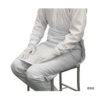 ウインセス クリーンルーム用ひざ掛け(ホワイト) * 1枚 69-7618-85（直送品）