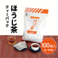 宇治の露製茶 業務用ほうじ茶ティーパック 1セット(100バッグ入×20)