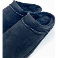MEI(メイ) カジュアル シューズW MOUTON LIKE SLIPPERS L ＢＬＡＣＫ SHL253109 1足（直送品）