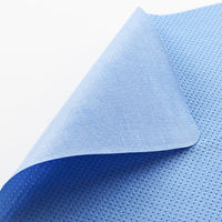 水切り吸水マット ノンスリップ ブルー 1袋（20枚入）今村紙工