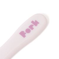 (らこれキッズ)カラーハンドルフォーク ペールピンク LAKOLE/ラコレ