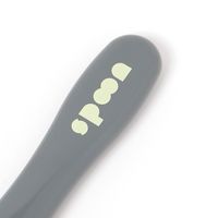 (らこれキッズ)カラーハンドルスプーン チャコール LAKOLE/ラコレ