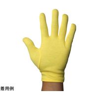 ウインセス 綿スムスマチ無し手袋 イエロー M 12双入 * 1セット 69-2206-07（直送品）