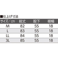 ディーエーピーネットワーク 麻混格子フリーパンツ グレー LL W0182125813 1着（直送品）