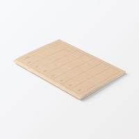 無印良品 ノート ウィークリー Ａ６・３２枚 1セット（1冊×4） 良品計画
