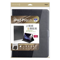 ナカバヤシ iPad Pro(M4)13インチ用 PUレザージャケット ブラック TBC-IPP24308BK 1個（直送品）