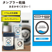 タオルランドリー ふっくらボリューム バスタオル ブルー 23-3033350-B 1枚 日本製 乾燥機使用可 タオル美術館