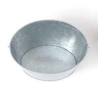 ブリキバケツM(HOUSEHOLD GOODS) シルバー studio CLIP