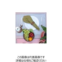 杉田エース プレイスマット ライトブルー&ブルー 955509 1セット(2枚)（直送品）