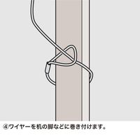 エスコ セキュリティスロット用ロック EA983TS-202 1セット(15個)（直送品）