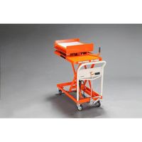 エスコ 490x 510mm/200kg テーブルリフト(ターンテーブル付) EA520XB-21A 1台（直送品）