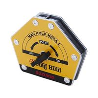 エスコ 129x111x39mm/50kg マグネットホルダー(切替式) EA781BM-7 1セット(3個)（直送品）