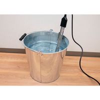 エスコ AC100V/ 600W 投込みヒーター(3本足) EA896AB-1 1台（直送品）