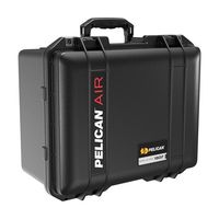 エスコ 385x289x216mm/内寸 防水ケース(軽量型/黒) EA657AR-507 1個（直送品）