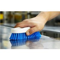 エスコ 50x180x50mm ハンドブラシ(ソフト/青) EA928AJ-251 1セット(4個)（直送品）