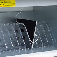 サンワサプライ 除菌ノートパソコン・タブレット充電保管庫 CAI-CAB60W 1台（直送品）